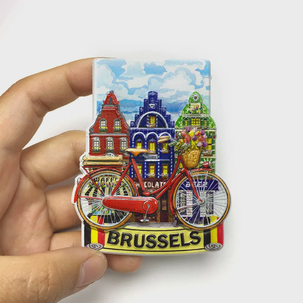 België Koelkastmagneet - Souvenir & Decoratie voor de Keuken