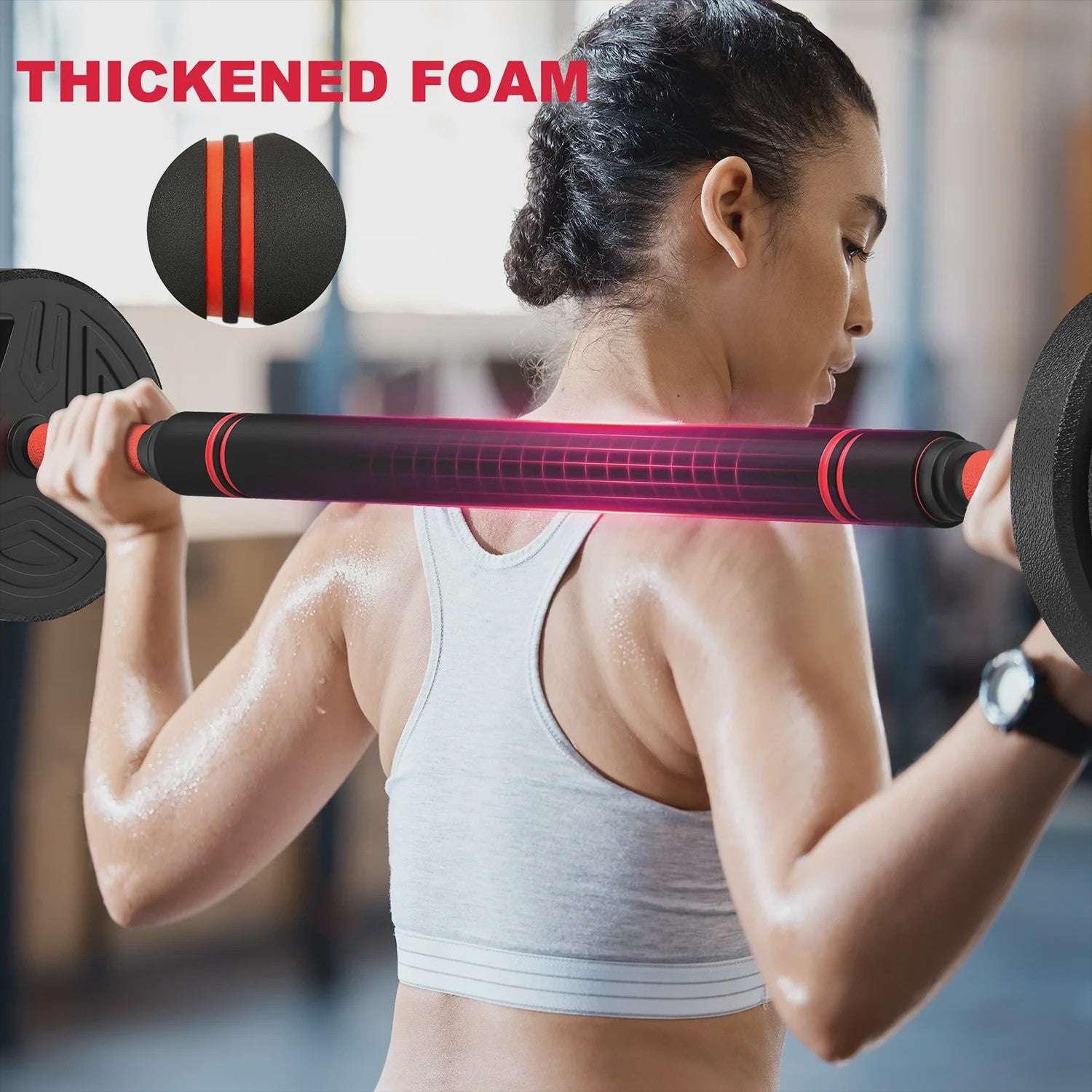 GartistGO 3-in-1 Verstelbare Dumbbell & Barbell Set 20kg - Krachttraining Thuis