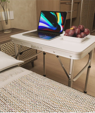Compacte Aluminium Campingtafel - Opvouwbaar, Verstelbaar & Draagbaar