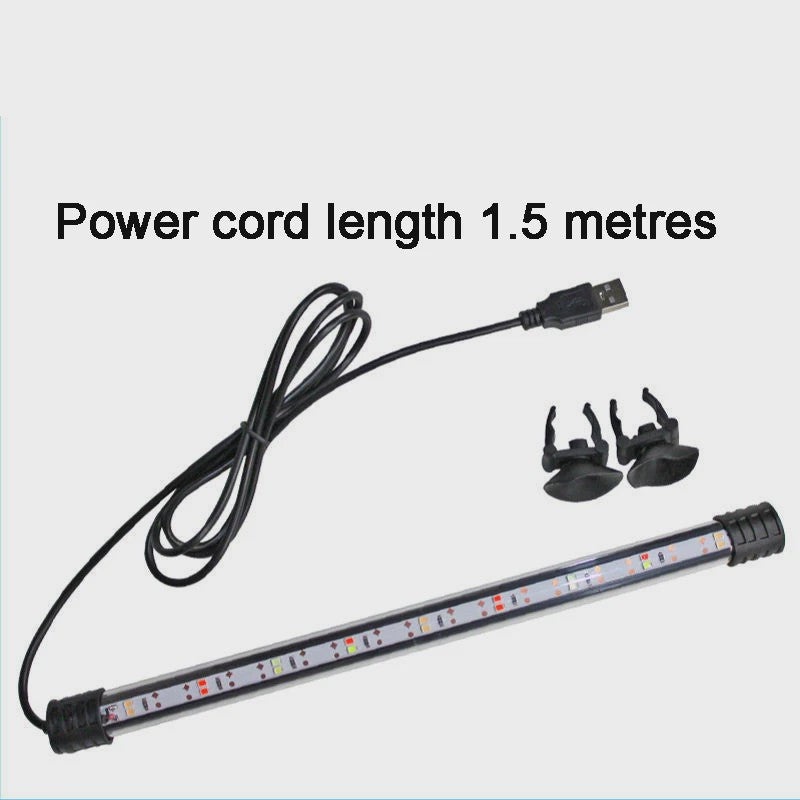 Waterdichte LED Aquarium Verlichting - USB Aangedreven, Plantengroei Lamp (18-58cm)