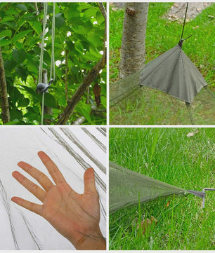 Outdoor Muggennet Insectenwerende Tent - Camping Solo Mesh - Lichtgewicht & Compact