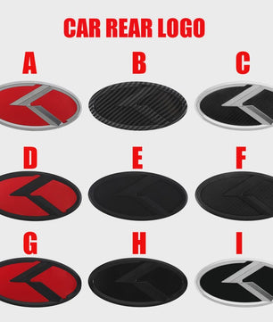 3D ABS Auto Achterklep Logo Embleem Badge Sticker - KIA Modellen