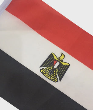 Egyptische Handvlaggetjes - Plastic Vlag op Stok voor Feesten en Evenementen