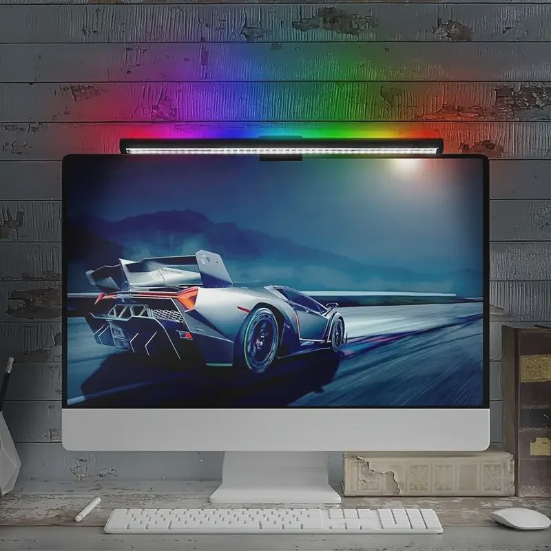 Monitor Lamp LED - Sfeerverlichting & Leeslamp voor Bureau & Gaming - USB