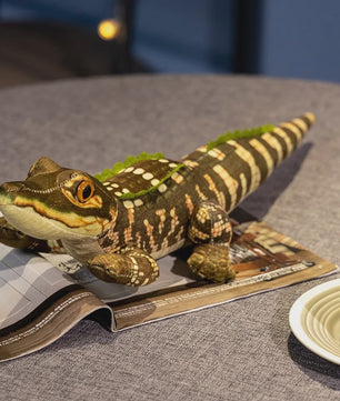 Realistische Krokodil Pluche Knuffel - Zacht Speelgoed & Decoratie