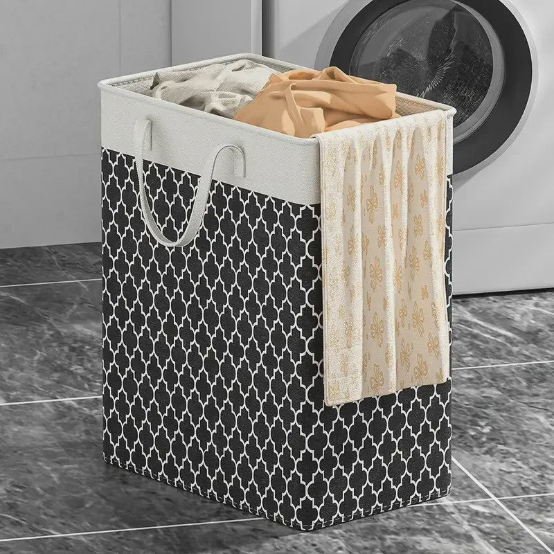 75L Grote Waterdichte Wasbox - Opvouwbare Stoffen Mand voor Kleding & Diversen