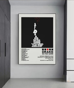 Drake Album Cover Posters - Canvas Muurdecoratie