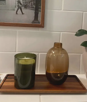 Natuurlijke Houten Serveerschaal Rechthoekig - Fruit, Snacks & Decoratie