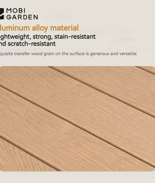 Mobi Garden X-Type Aluminium Campingtafel - Lichtgewicht, Opvouwbaar & Verstelbaar