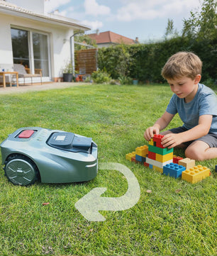 ISWARD GS Robotmaaier: Draadloos, 1000m², RTK+AI Vision, App-bediening, GPS Anti-diefstal