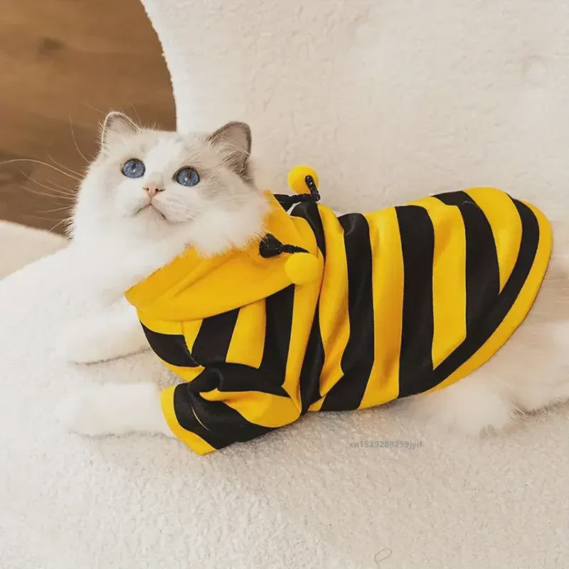 Schattige Bijten Honden & Katten Hoodie - Winter Kleding & Cosplay Outfit