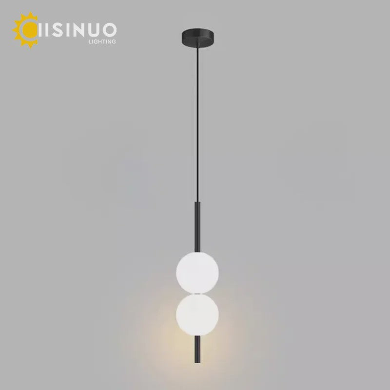 Moderne Minimalistische Hanglamp Zwart/Goud - Stijlvolle Verlichting voor Woonkamer & Slaapkamer