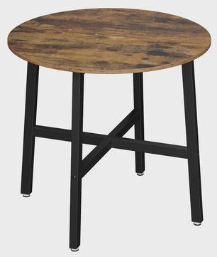 Ronde Eettafel & Keukentafel - Stijlvol en Compact voor Woonkamer, Kantoor of Appartement