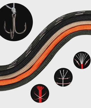 7-Core 550 Paracord Touw - 4mm Diameter - 5/15/30 Meter - Outdoor Survival & Kampeer Accessoires