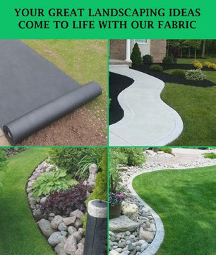 Heavy Duty Onkruiddoek 5x0.6m - Polypropyleen Bodembedekker voor Tuin, Opritten en Bedden