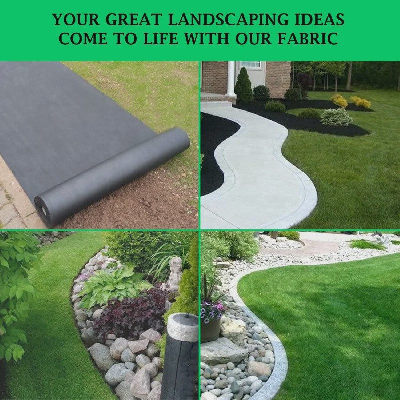 Heavy Duty Onkruiddoek 5x0.6m - Polypropyleen Bodembedekker voor Tuin, Opritten en Bedden