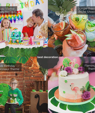 Kunstmatige Tropische Palmbladeren - Decoratie voor Feesten, Bruiloften & Huis