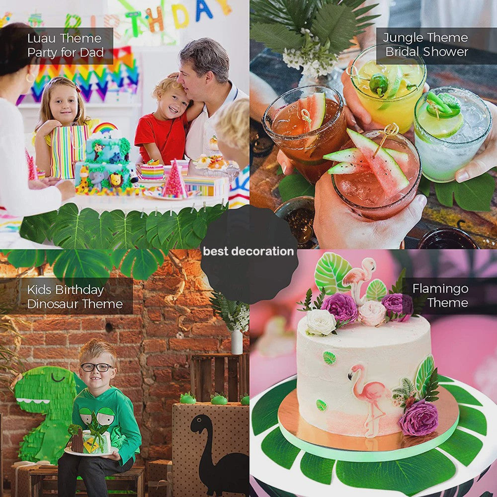 Kunstmatige Tropische Palmbladeren - Decoratie voor Feesten, Bruiloften & Huis