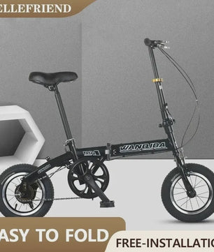 Opvouwbare Mountainbike - Lichtgewicht High-Carbon Staal, 200kg Draagvermogen