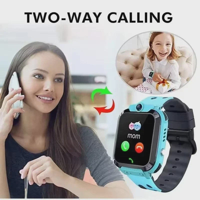 Lenovo Kinder Smartwatch 5G GPS SOS Camera Waterdicht - Veilig & Leuk Cadeau voor Jongens en Meisjes