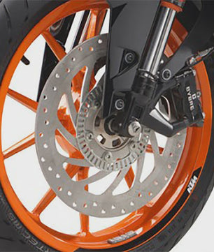 KTM Duke Velgstickers - Decoratieve Vinyl Decals voor Duke 125, 390, 690, 790