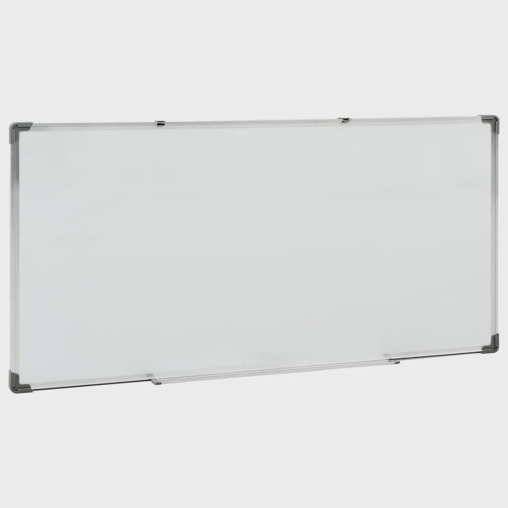 Magnetisch Whiteboard Wit 110x60 cm Staal - Ideaal voor Thuis, Kantoor en Vergaderruimtes