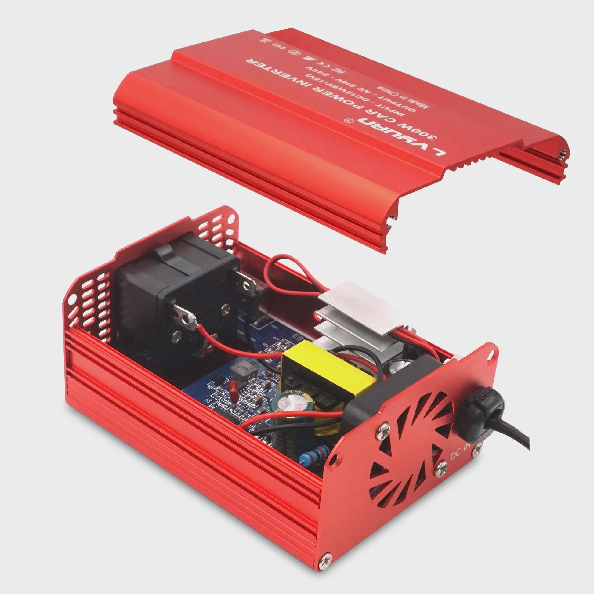 300W Auto Omvormer met Dubbele USB (5V/3A) - AC 110V/220V | Draagbare Stroomvoorziening