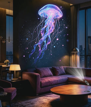 Galaxy Oceaan Projector Lamp - Romantische Sfeer & Nachtlampje met USB