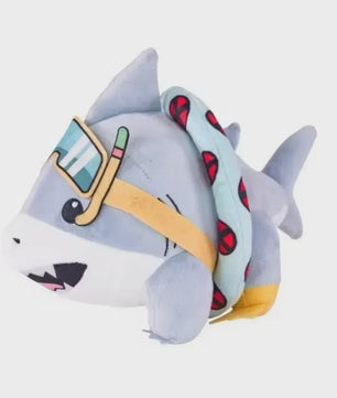 Jeff de Land Shark Pluche Knuffel - Zacht Anime Speelgoed voor Kinderen & Decoratie