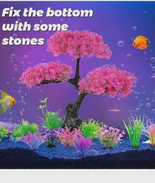 Set Kunstplanten Aquarium Decoratie - Levendige Kleuren voor Vistank