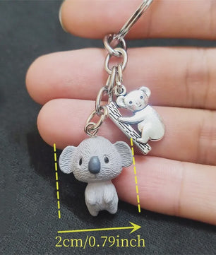 Schattige Koala Sleutelhanger - Uniek Dieren Pendentief voor Dames en Heren