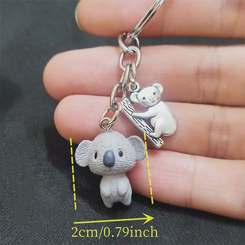 Schattige Koala Sleutelhanger - Uniek Dieren Pendentief voor Dames en Heren