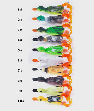 Realistische Eenden Vissen Lokaas - 8.5cm, 12g - Perfect voor Baars, Karper & Snoek