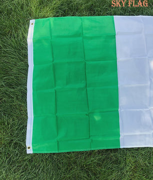 Ierse Vlag 90x150cm Polyester - Groen Wit Oranje