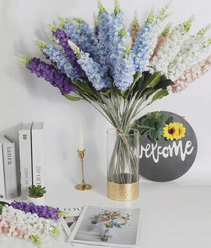 Set van 5 Kunstbloemen Hyacint Trossen - Realistische Decoratie
