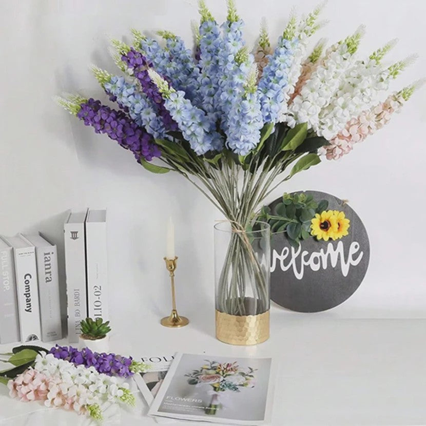 Set van 5 Kunstbloemen Hyacint Trossen - Realistische Decoratie
