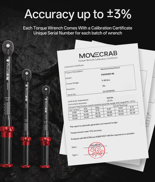 9-delige Momentsleutel Set (1/4", 3/8", 1/2") - Precisie & Duurzaamheid