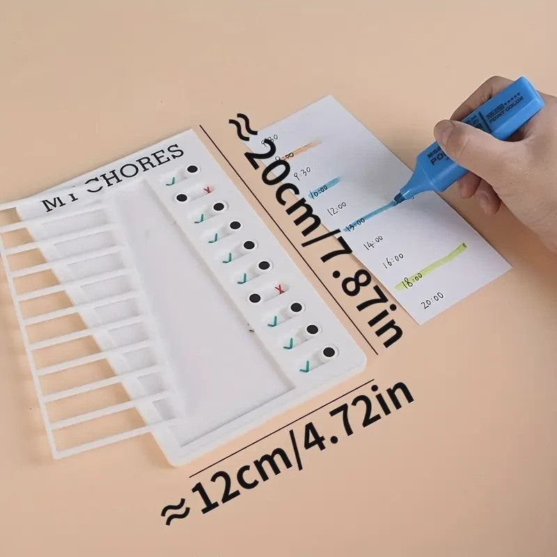 Weekplanner & Takenbord voor Kinderen: Zelfdiscipline en Dagelijkse Structuur