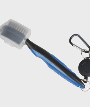 Golfclub Borstel & Groove Cleaner met Intrekbare Karabijnhaak