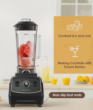 Krachtige BPA-vrije Blender 2200W - Professionele Mixer, Juicer & Foodprocessor