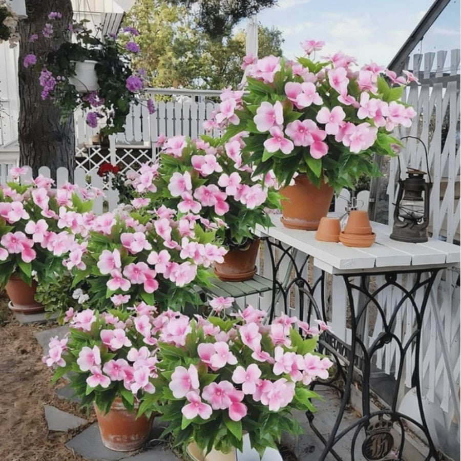 Zijden Balsam Kunstbloemen - Hoge Kwaliteit Decoratie voor Bruiloft, Tafel & Tuin