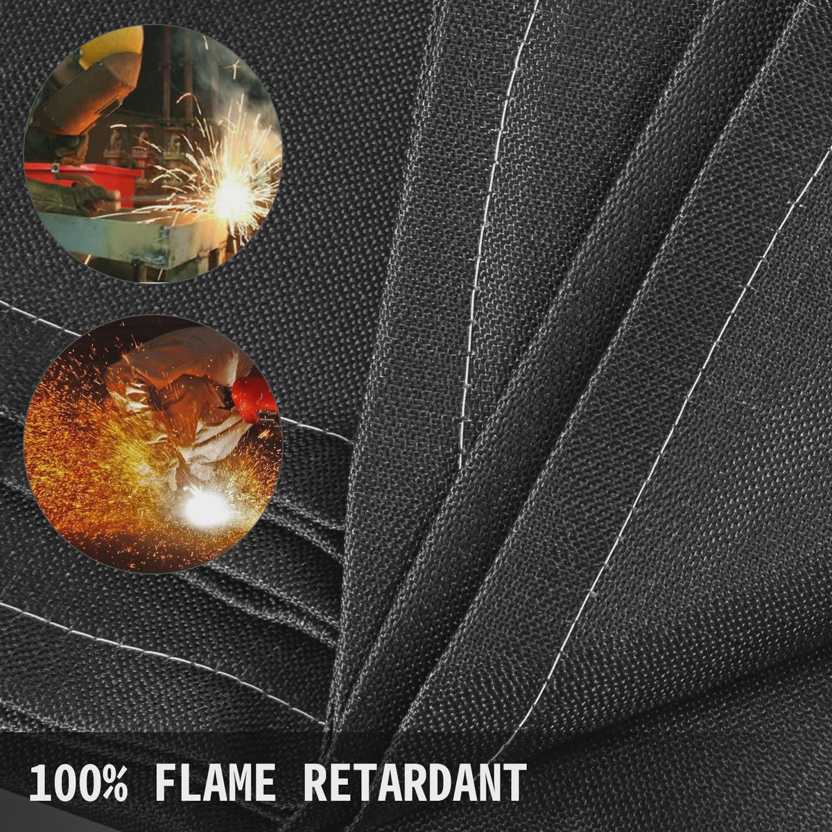 Brandwerende Glasvezel Lasdeken - 10x10FT - Veiligheid en Bescherming
