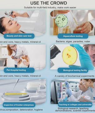 HD Binoculair Microscoop: Krachtig & Veelzijdig voor Studenten, Kinderen & Laboratorium