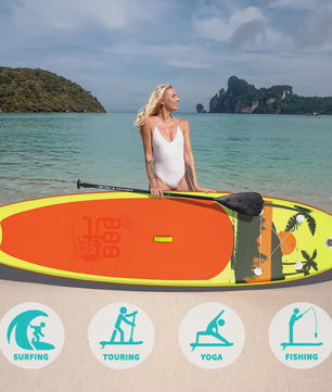 FunWater Opblaasbaar SUP Board 335x84x15cm - Anti-slip, Complete Set
