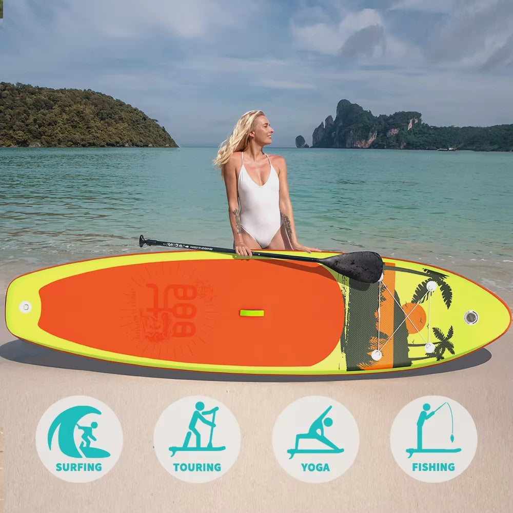 FunWater Opblaasbaar SUP Board 335x84x15cm - Anti-slip, Complete Set