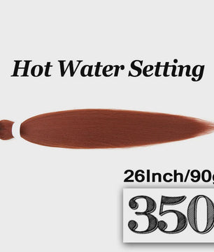 Pre-stretched Braiding Hair 26 Inch - Synthetische Haarverlengingen voor Crochet Braids in Kleuren
