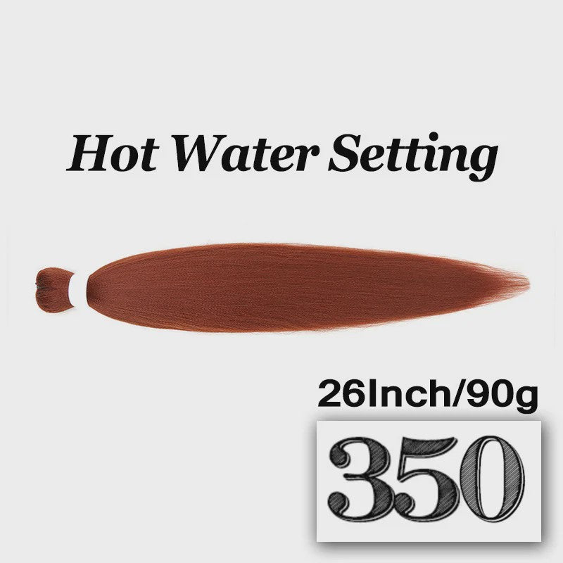 Pre-stretched Braiding Hair 26 Inch - Synthetische Haarverlengingen voor Crochet Braids in Kleuren