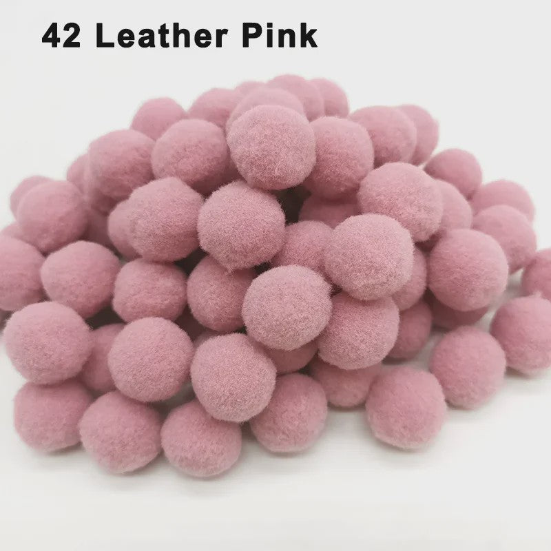 Mix van Zachte Pompoms (8-30mm) voor Knutselen, Decoratie & Speelgoed
