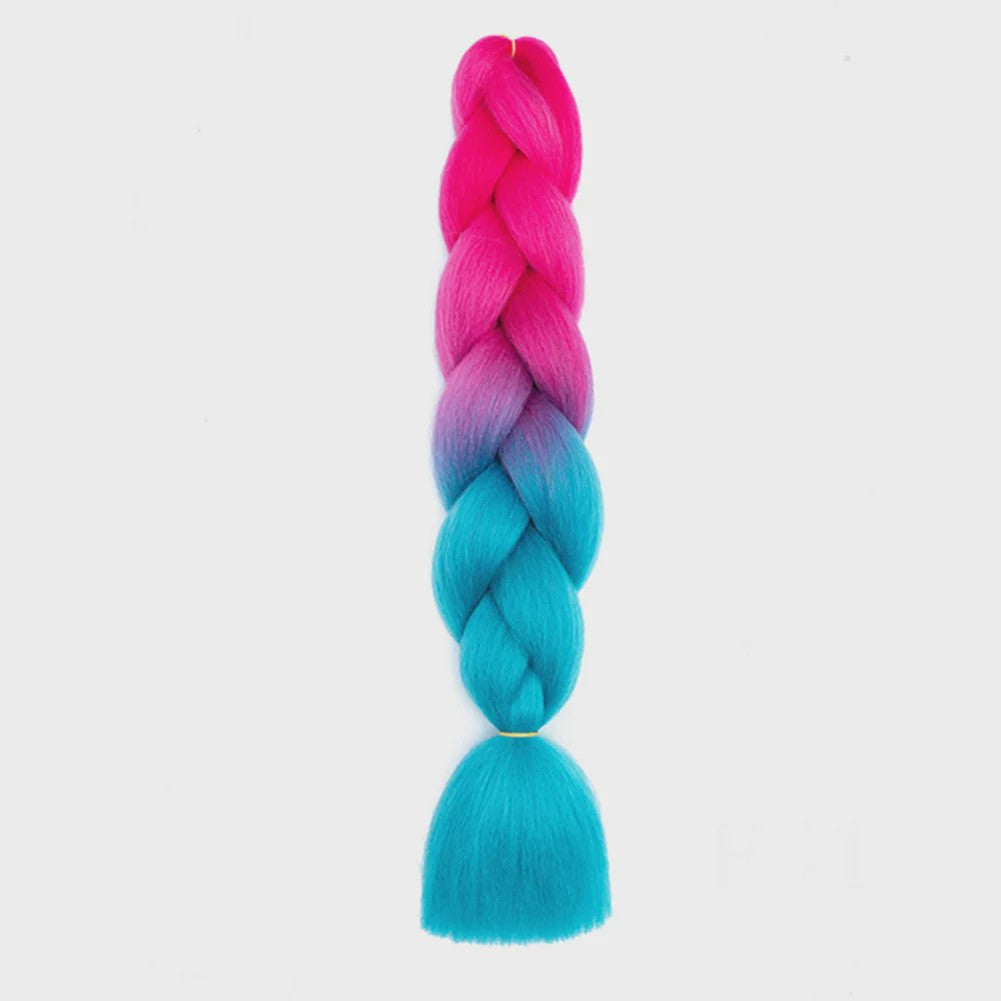 24 Inch Jumbo Braiding Hair Synthetisch Haar Ombre Crochet Braid Extensions voor Dames