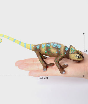 Realistische Reptielen Speelgoedset: Kameleon, Leguaan, Baardagaam & Meer
